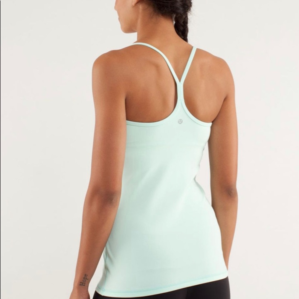 Lululemon Power Y Tank Luon Light size 4 - Picture 3 of 7